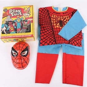 BEN COOPER STURDY PLAY SUIT SPIDER-MAN W/ BOX