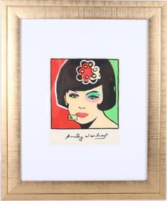 ANDY WARHOL TEMPERA 'LAST YEAR IN CAPRI'