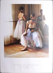DOUGLAS HOFMANN 1945 BALLET DANCERS PRINT