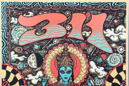 NATHANIEL DEAS SIGNED ARTIST PROOF 311 ART POSTER