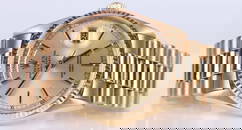 ROLEX 18K GOLD DAY DATE PRESIDENT WATCH 18238