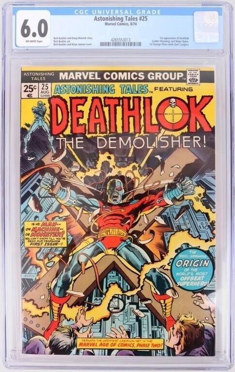 ASTONISHING TALES #25 (1ST DEATHLOCK) CGC 6.0 (1 of 4)