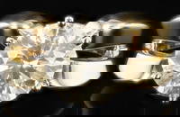 3.02CT SI3 CENTER DIAMOND 14K GOLD LADIES RING