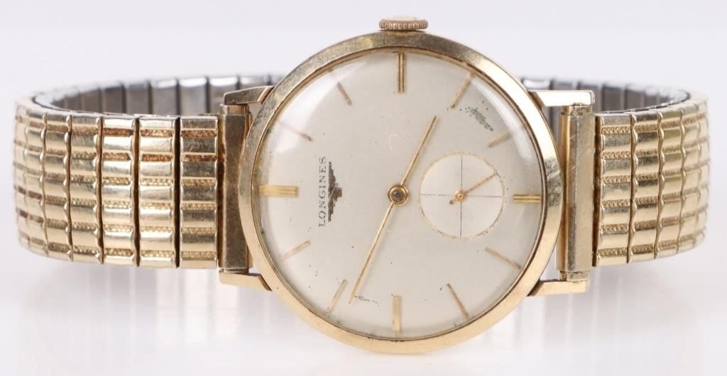 LONGINES VINTAGE 14K YELLOW GOLD GENTLEMEN'S WATCH (1 of 4)