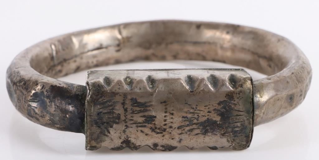 STERLING SILVER MIDDLE EASTERN ANKLE BRACELET (1 of 3)