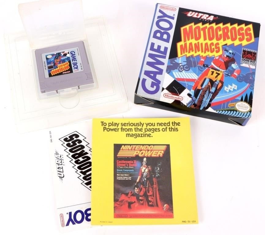 MOTOCROSS MANIACS FOR NINTENDO GAME BOY FULL SET (1 of 4)