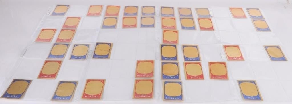 1965 TOPPS EMBOSSED BASEBALL CARDS (38/72) (1 of 3)