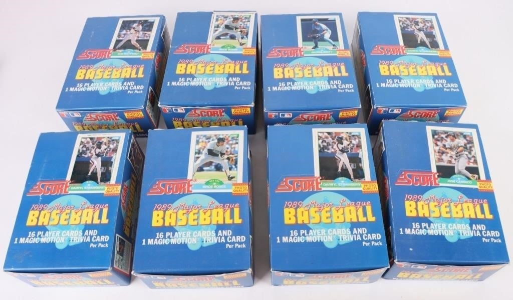 1989 SCORE MAJOR LEAGUE BASEBALL PACK BOX - 8 (1 of 3)