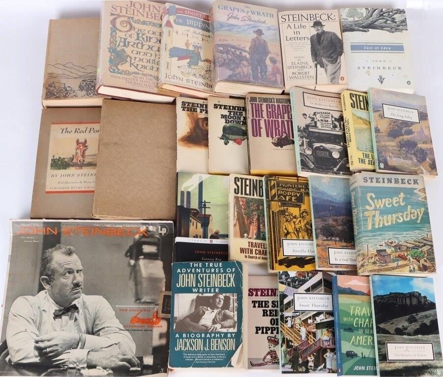 ASSORTED JOHN STEINBACK BOOKS/ RECORDS - (25) (1 of 7)