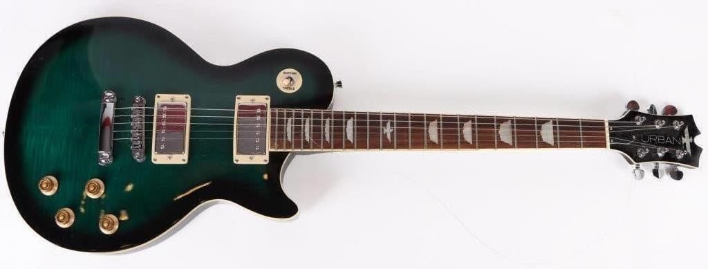 KEITH URBAN LIGHT THE FUSE ELECTRIC GUITAR GREEN (1 of 10)
