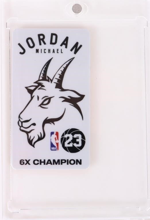 1998 MICHAEL JORDAN 6X CHAMPION TOBACCO CARD (1 of 2)