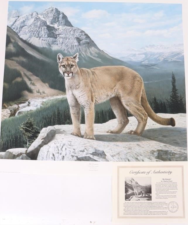 CHARLES FRACE HIS DOMIAN SIGNED LMTD PRINT (1 of 5)