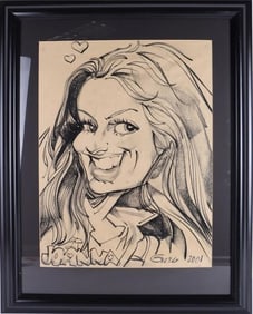 GREG DOLAN ORIGINAL CARICATURE ARTIST WORK