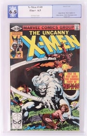 UNCANNY X-MEN #140 CGG GRADE 6.5 OFF-WHITE