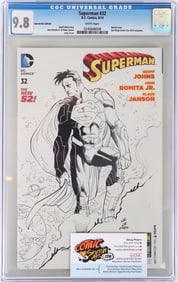 SUPERMAN #32 CGC 9.8 2014 SD COMIC CON EDITION
