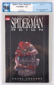 SPIDER-MAN: REIGN #1 PGX 9.8 2007