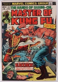 MASTER OF KUNG FU #17 3RD APP. SHANG-CHI COMIC