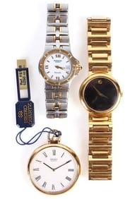 LADIES WATCHES, RAYMOND WEIL, MOVADO & SEIKO