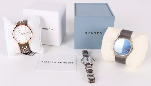 COLLECTIBLE MEN'S & WOMEN'S WATCHES - LOT OF 3