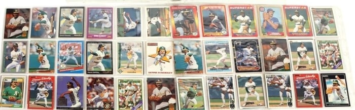 DENNIS ECKERSLEY CARD SET OF 72 CARDS