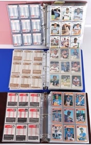 1980'S FLEER BASEBALL CARD SETS - LOT OF 3