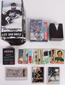 ASSORTED HOCKEY & NASCAR CARDS & COLLECTIBLES