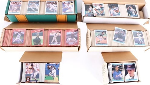 1980-90'S DONRUSS BASEBALL SETS + MULTIPLES