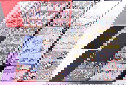 1990'S ASSORTED SCORE BASEBALL CARD SETS - (7)