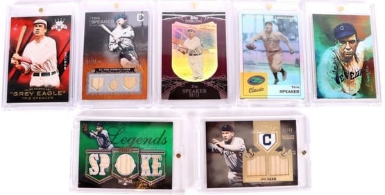 TRIS 'THE GRAY EAGLE' SPEAKER CARD COLLECTION-(8)