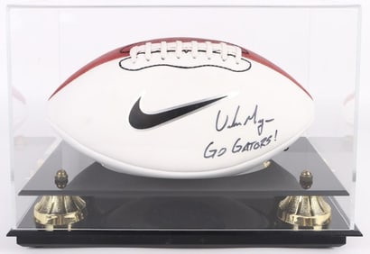 URBAN MEYER AUTOGRAPHED GATORS NIKE FOOTBALL