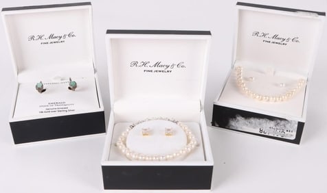 R. H. MACY & CO. STERLING SILVER LADIES JEWELRY
