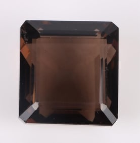 224 CT. SMOKEY BROWN TOPAZ LOOSE GEMSTONE