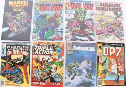 MARVEL COMICS COLLECTION - (8) INCLUDES #1000 CAMP