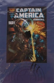 MARVEL COMICS CAPTAIN AMERICA ANNUAL #8 LASER-CEL