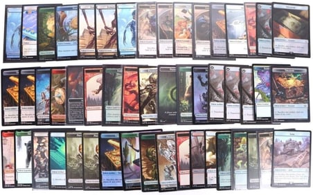 MAGIC THE GATHERING LOT OF VARIOUS TOKENS