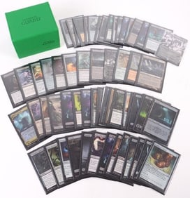 62 CARD MAGIC THE GATHERING LOT FOILS & MYTHICS