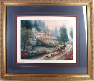 T. KINKADE 'APPLE HILL VICTORIAN' SIGNED LIMITED