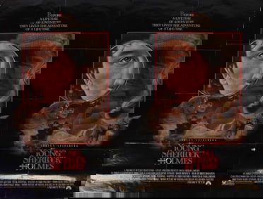 1985 YOUNG SHERLOCK HOLMES MOVIE POSTERS - (2)