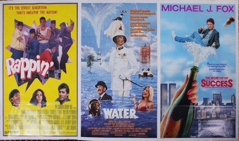 ASSORTED COMEDY MOVIES ORIGINAL POSTERS - (3)