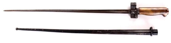 VINTAGE MODEL 1886/15 WWI FRENCH LEBEL BAYONET