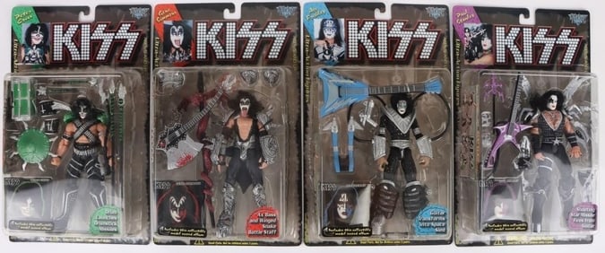 KISS MEMBERS ULTRA-ACTION FIGURES MCFARLANE TOYS