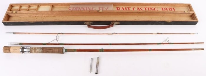 VINTAGE EMPEROR 3 IN 1 SPLIT BAMBOO FISHING KIT