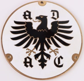 ADAC GERMAN AUTOMOBILE CLUB GRILL BADGE