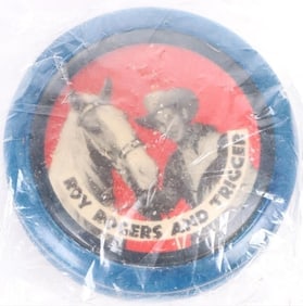 VINTAGE ROY ROGERS AND TRIGGER YO-YO
