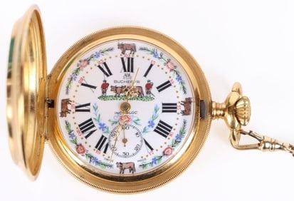 POCKET WATCH BUCHERER INCABLOC SWISS MADE