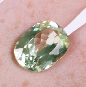 13.75CT OVAL GREEN TSAVORITE LOOSE GEMSTONE