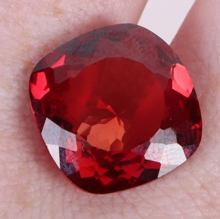 16.0CT SPESSARTITE ORANGE GARNET LOOSE GEMSTONE (1 of 4)