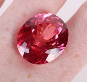 40.0CT PEACHY PINK SAPPHIRE LOOSE GEMSTONE
