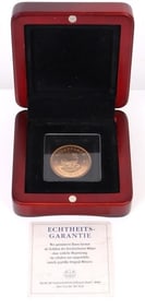 1967 1ST YEAR UNCIRCULATED KRUGGERAND W/COA
