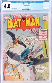 BATMAN #109 (1957) CGC 4.0 DC COMIC BOOK